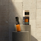 Wuli Hair Care Sea Salt Spray in Neroli and Sweet Orange scent on Plinth