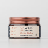 Wuli Hair Care Matte Balm Jar in Neroli and Sweet Orange