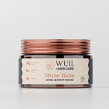 Wuli Hair Care Shine Balm Jar in Neroli and Sweet Orange